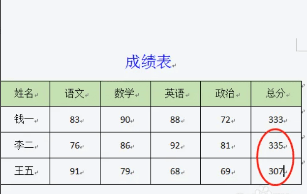 一级WPS Office 中Excel数据的简单计算